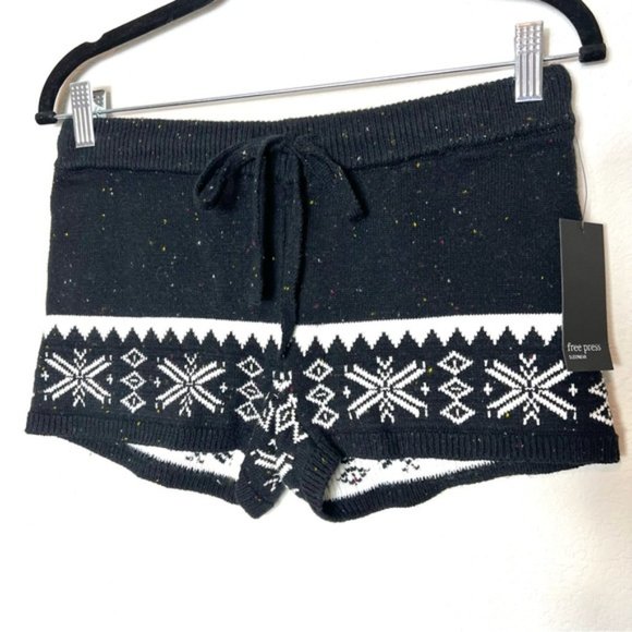 NWT Free Press sweater pajama shorts - Picture 1 of 4